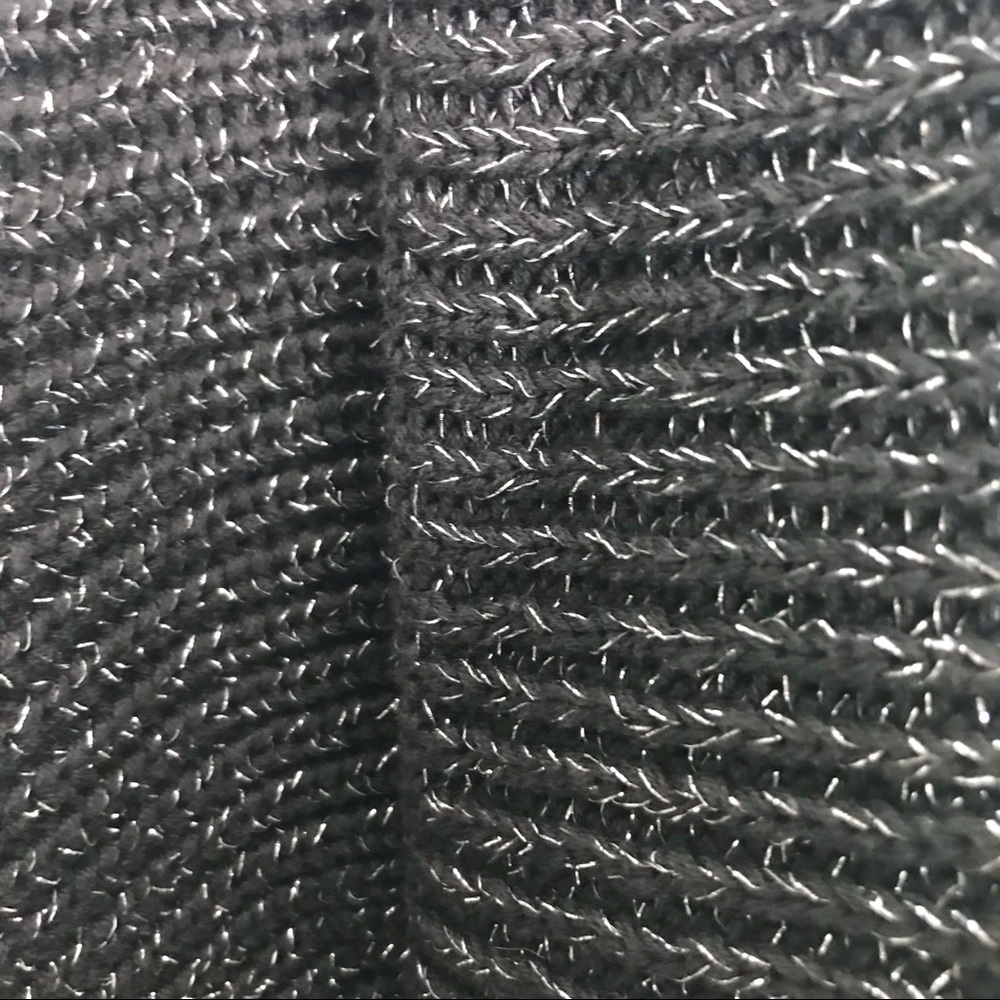 2/$22 Newport News Metallic Waterfall Cardigan - Picture 5 of 5